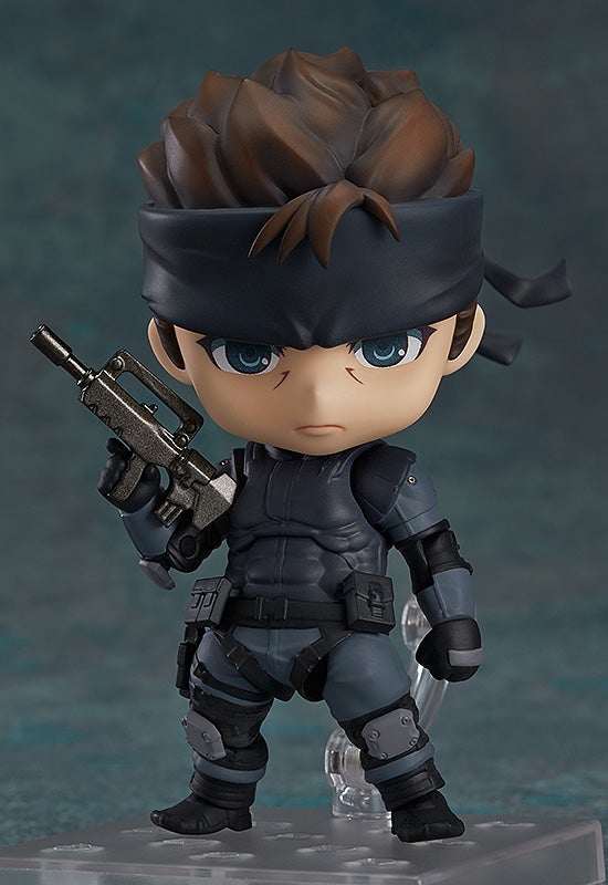 Nendoroid 447 Metal Gear Solid Solid Snake Reissue Action Figure official Good Smile Company product image