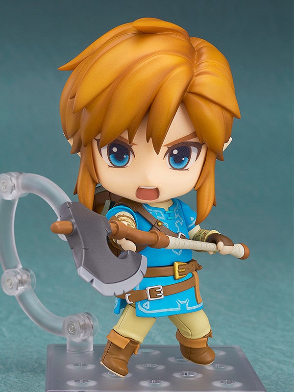 Nendoroid 733-DX The Legend of Zelda: Breath of the Wild Link: Breath of the Wild Ver. DX Edition Reissue Action Figure official Good Smile Company product image