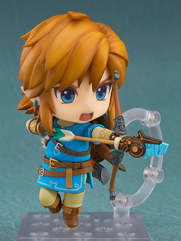 Nendoroid 733-DX The Legend of Zelda: Breath of the Wild Link: Breath of the Wild Ver. DX Edition Reissue Action Figure official Good Smile Company product image
