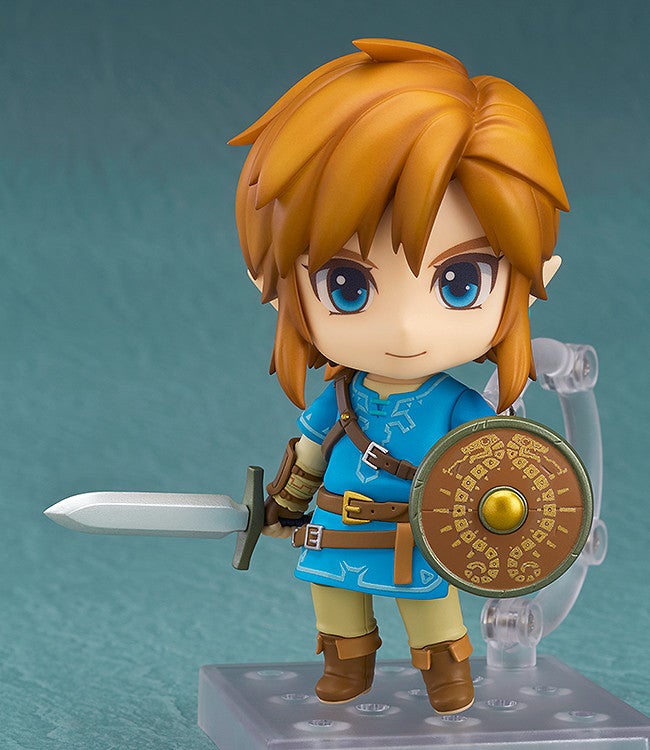 Nendoroid 733-DX The Legend of Zelda: Breath of the Wild Link: Breath of the Wild Ver. DX Edition Reissue Action Figure official Good Smile Company product image