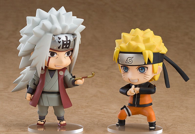 Nendoroid 886 Naruto Shippuden Jiraiya & Gamabunta Set Reissue Action Figure official Good Smile Company product image