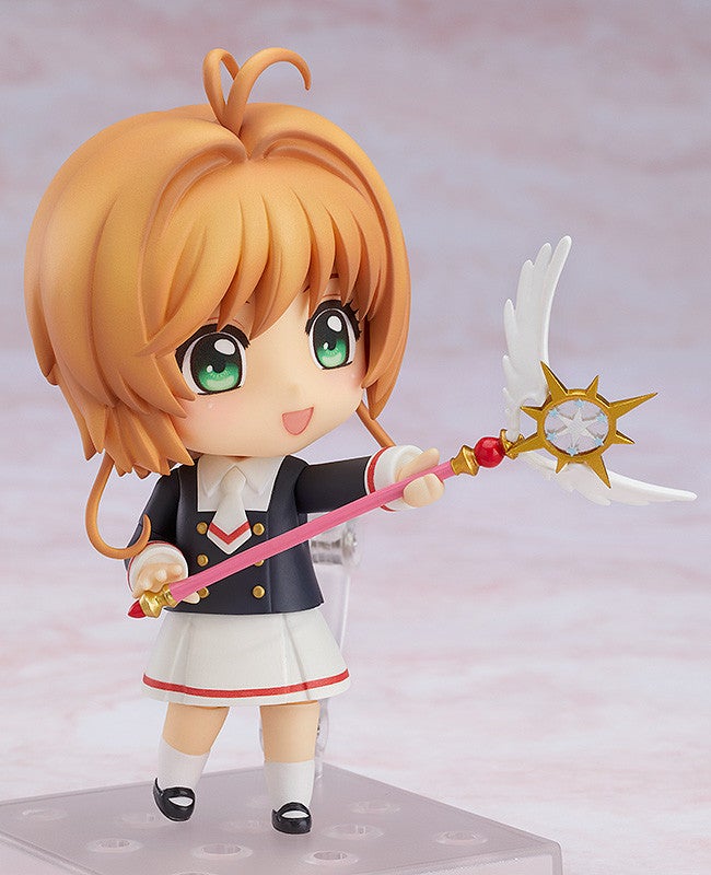 Nendoroid 918 Cardcaptor Sakura: Clear Card Sakura Kinomoto: Tomoeda Junior High Uniform Ver. Reissue Action Figure official Good Smile Company product image