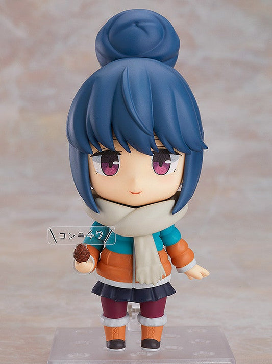 Nendoroid 981-DX Laid-Back Camp Rin Shima DX Ver. Reissue Action Figure official Good Smile Company product image