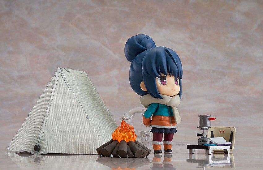 Nendoroid 981-DX Laid-Back Camp Rin Shima DX Ver. Reissue Action Figure official Good Smile Company product image