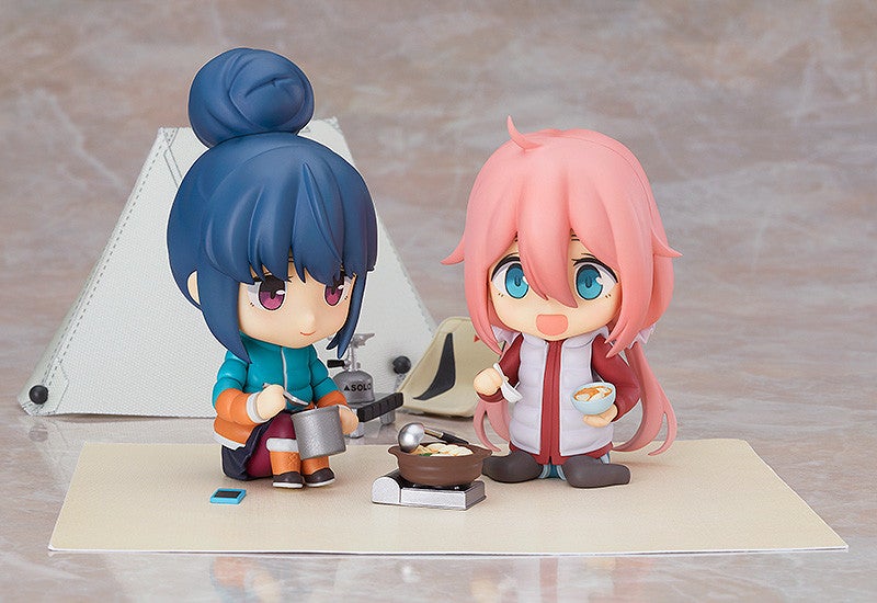 Nendoroid 981-DX Laid-Back Camp Rin Shima DX Ver. Reissue Action Figure official Good Smile Company product image