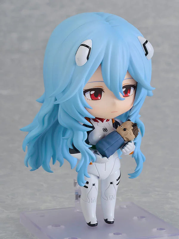 Nendoroid Evangelion: 3.0+1.0 Thrice Upon a Time Rei Ayanami Long Hair Ver. Figure official AmiAmi product image