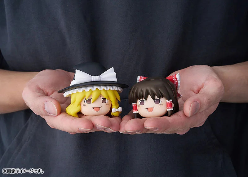 Nendoroid More Touhou Project Reimu Hakurei & Marisa Kirisame Figure official AmiAmi product image