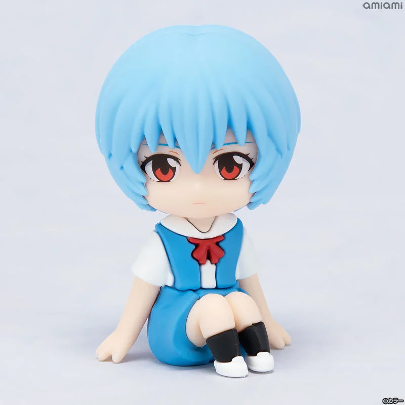 Nendoroid Plus Evangelion Rebuild Rei Ayanami Rubber Mascot official AmiAmi product image