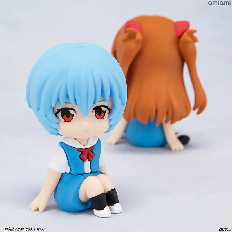 Nendoroid Plus Evangelion Rebuild Rei Ayanami Rubber Mascot official AmiAmi product image