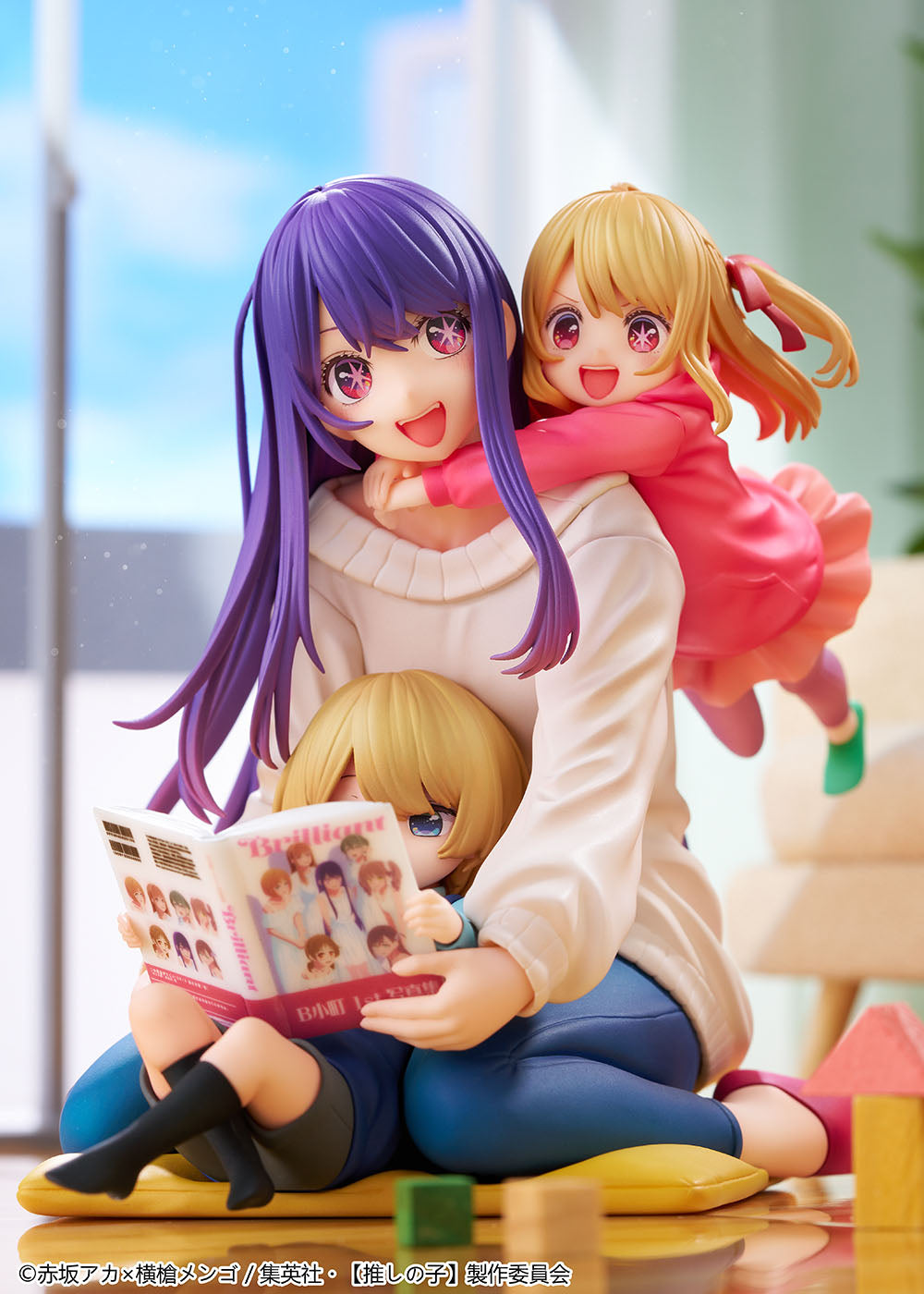 OSHI NO KO Ai Aqua and Ruby Mother and Children 1/8 Scale Figure KADOKAWA Special Set - product view 4