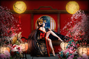 OVERLORD Albedo Splendid Kimono Ver. 1/7 Scale Figure - product view 9