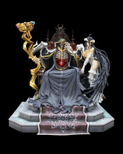 Overlord IV Ainz Ooal Gown and Albedo 1/4 Scale Statue - product view 1
