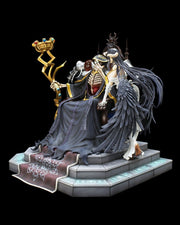 Overlord IV Ainz Ooal Gown and Albedo 1/4 Scale Statue - product view 3