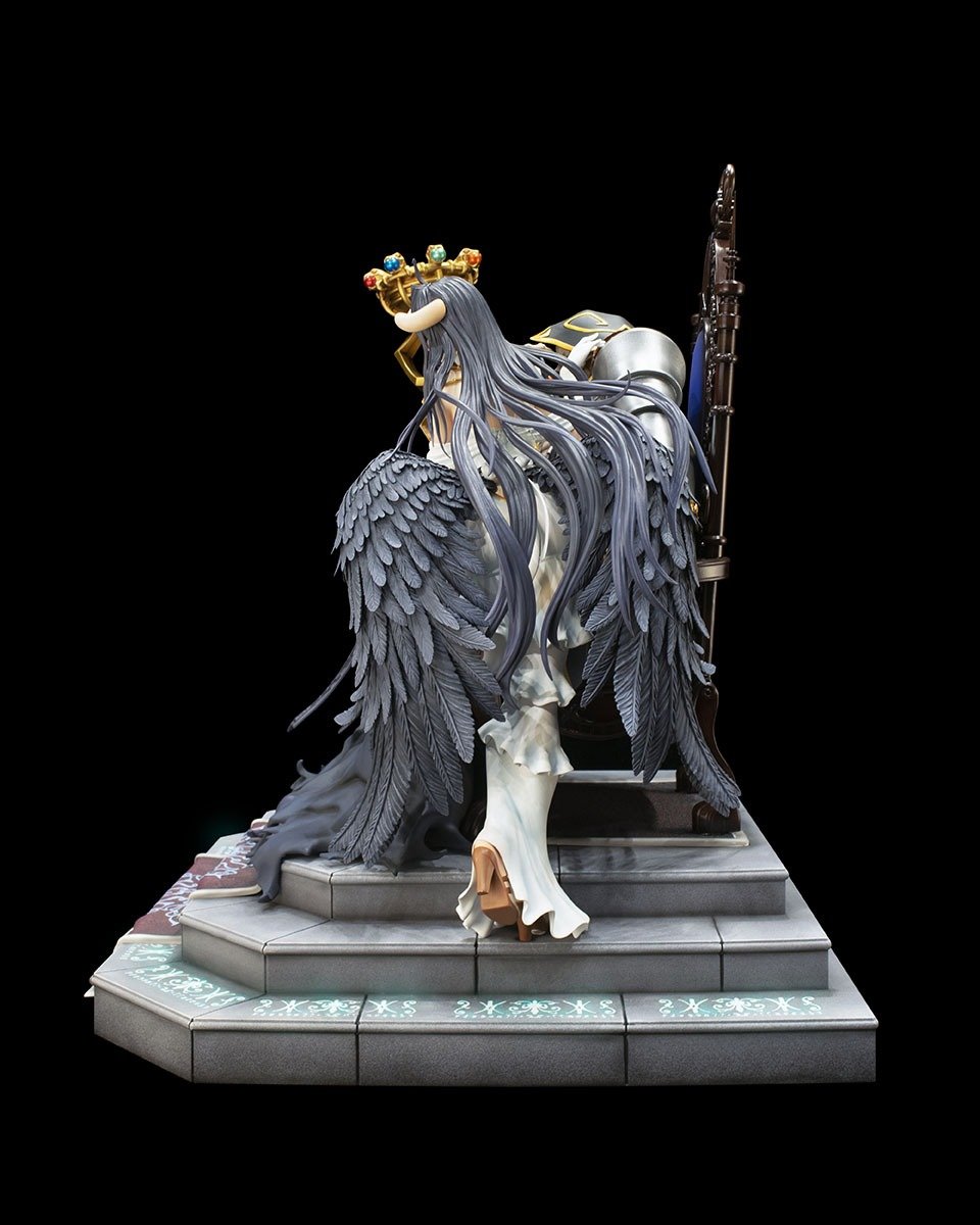 Overlord IV Ainz Ooal Gown and Albedo 1/4 Scale Statue - product view 4