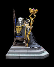 Overlord IV Ainz Ooal Gown and Albedo 1/4 Scale Statue - product view 5