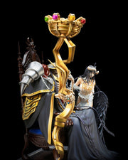 Overlord IV Ainz Ooal Gown and Albedo 1/4 Scale Statue - product view 7