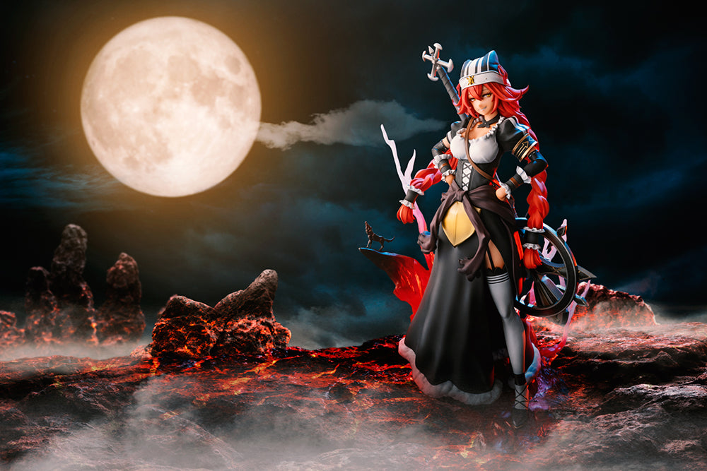 OVERLORD Lupusregina Beta 10th Anniversary so-bin Ver. 1/8 Scale Figure with Background Parts - product view 6