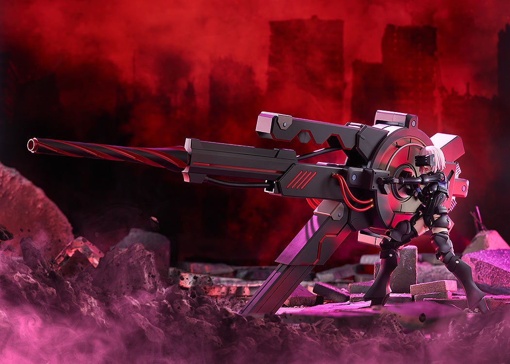 Max Factory PLAMATEA Fate/Grand Order Shielder Mash Kyrielight Ortinax Black Barrel Edition Plastic Model Kit official product photo