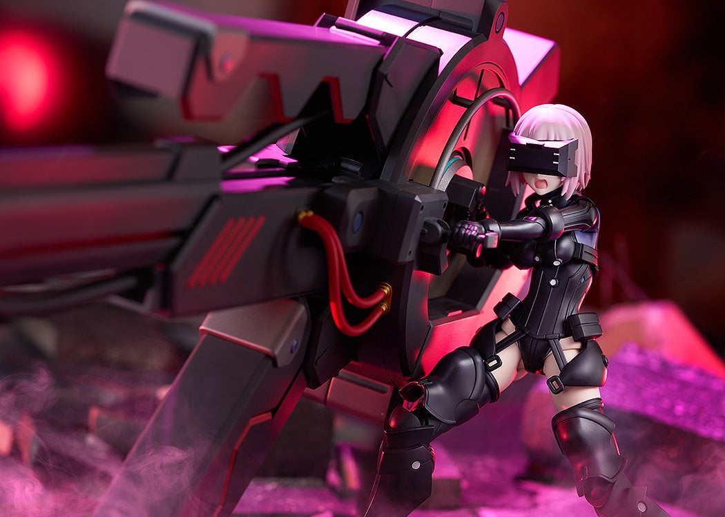 Max Factory PLAMATEA Fate/Grand Order Shielder Mash Kyrielight Ortinax Black Barrel Edition Plastic Model Kit official product photo