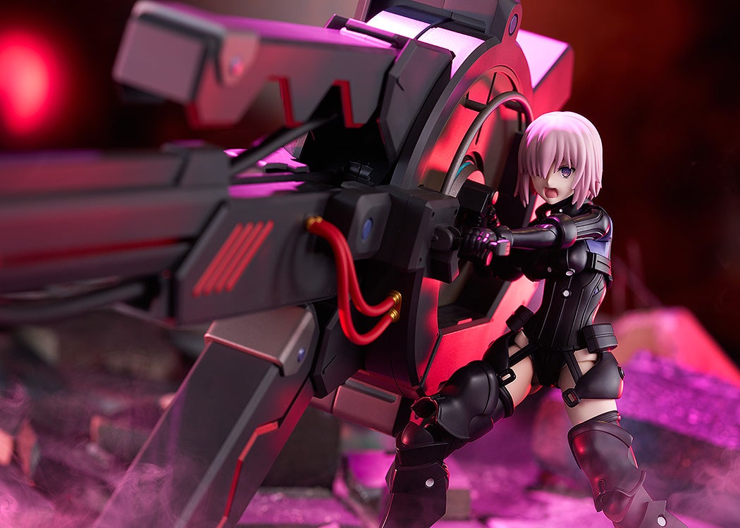 Max Factory PLAMATEA Fate/Grand Order Shielder Mash Kyrielight Ortinax Black Barrel Edition Plastic Model Kit official product photo