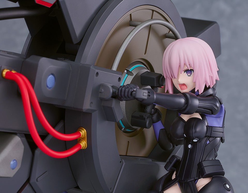Max Factory PLAMATEA Fate/Grand Order Shielder Mash Kyrielight Ortinax Black Barrel Edition Plastic Model Kit official product photo