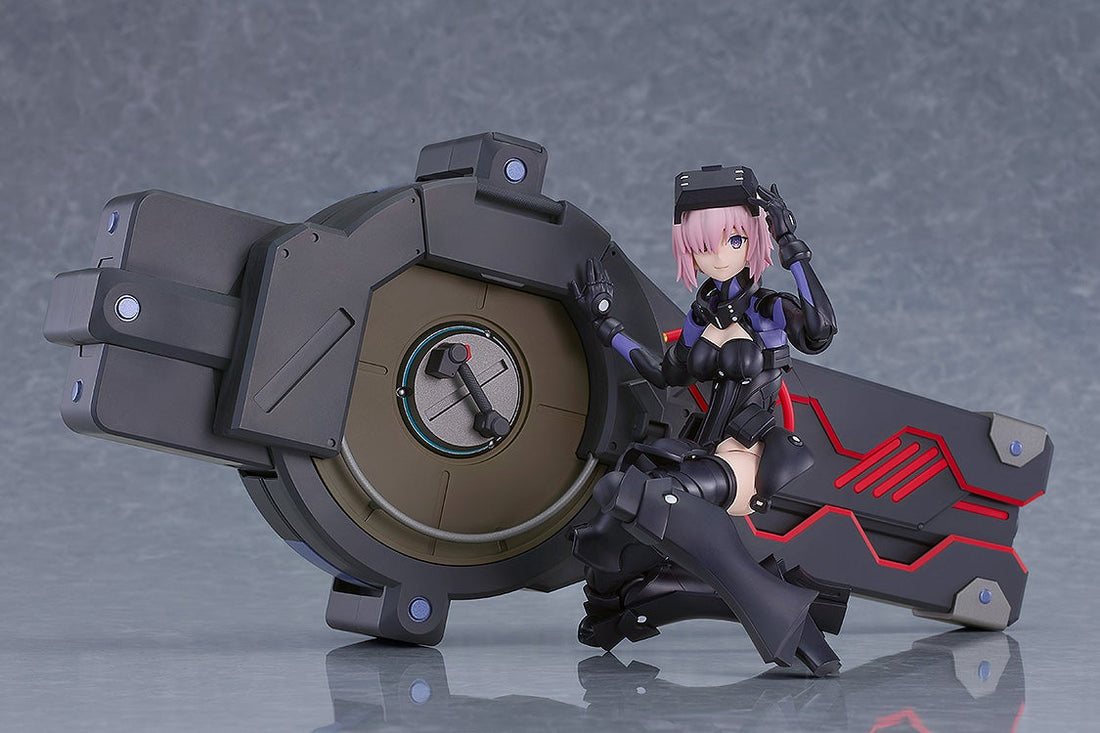 Max Factory PLAMATEA Fate/Grand Order Shielder Mash Kyrielight Ortinax Black Barrel Edition Plastic Model Kit official product photo