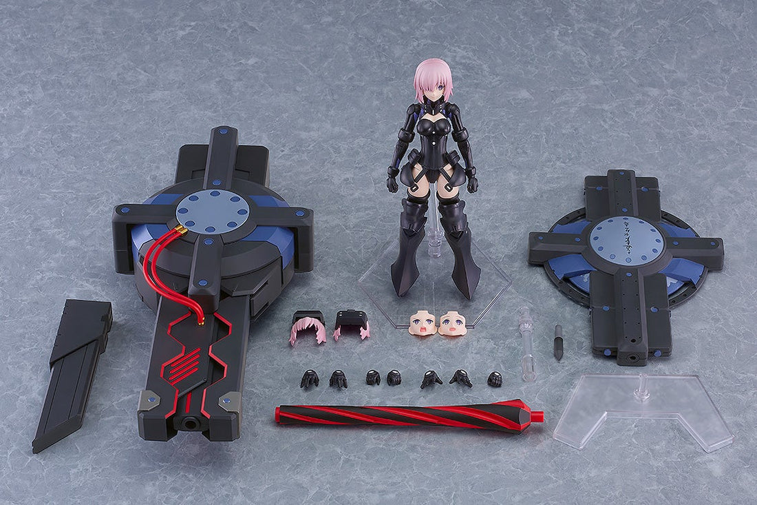 Max Factory PLAMATEA Fate/Grand Order Shielder Mash Kyrielight Ortinax Black Barrel Edition Plastic Model Kit official product photo