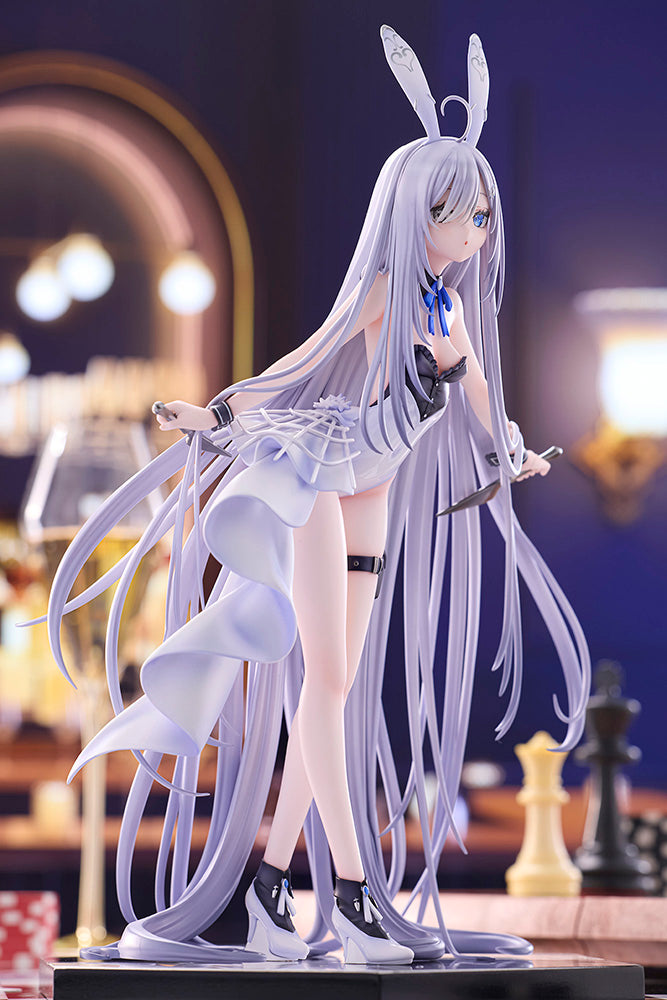 Playing Death Games to Put Food on the Table Yuki Light Novel Bunny Dress Ver. 1/7 Scale Figure KADOKAWA Special Set - product view 4
