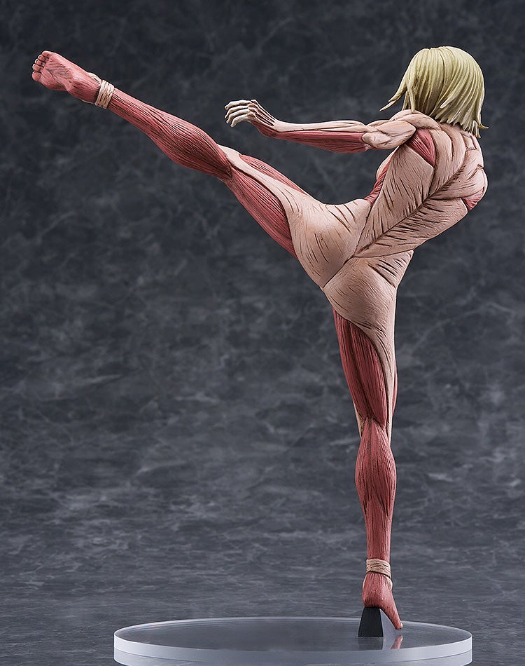 Good Smile Company POP UP PARADE Attack on Titan Annie Leonhart: Female Titan Ver. L Size Complete Figure official product photo