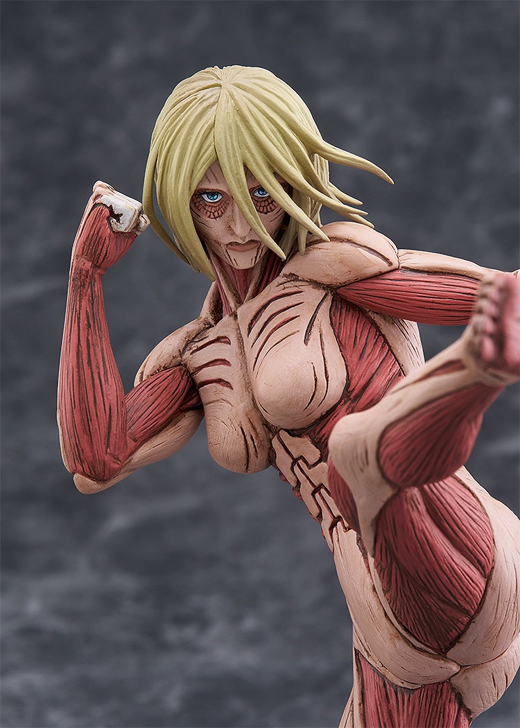 Good Smile Company POP UP PARADE Attack on Titan Annie Leonhart: Female Titan Ver. L Size Complete Figure official product photo