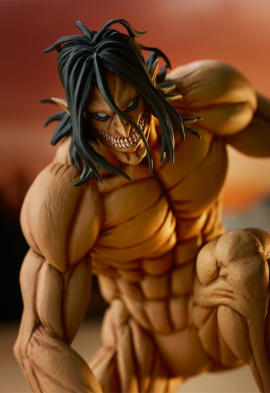 Good Smile Company POP UP PARADE Attack on Titan Eren Yeager: Attack Titan Ver. Complete Figure official product photo
