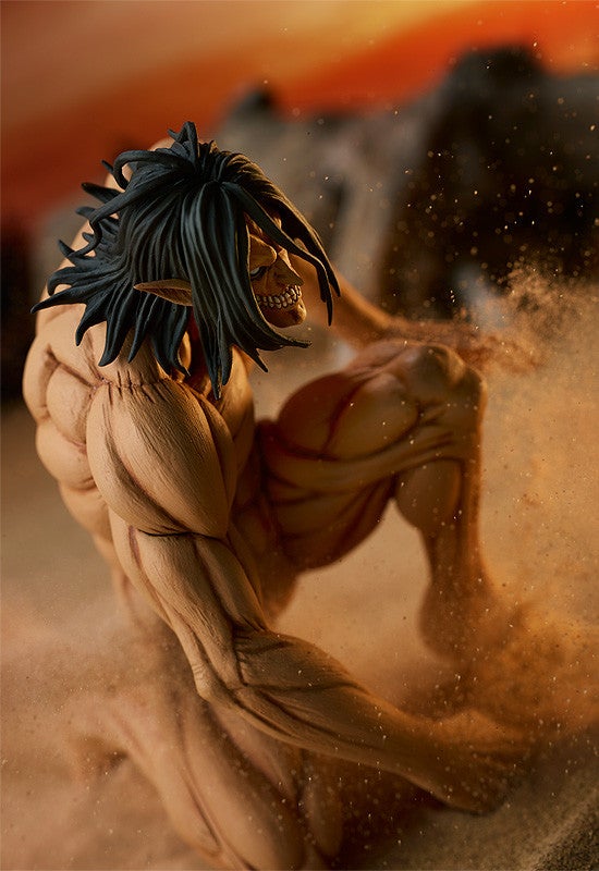 Good Smile Company POP UP PARADE Attack on Titan Eren Yeager: Attack Titan Ver. Complete Figure official product photo