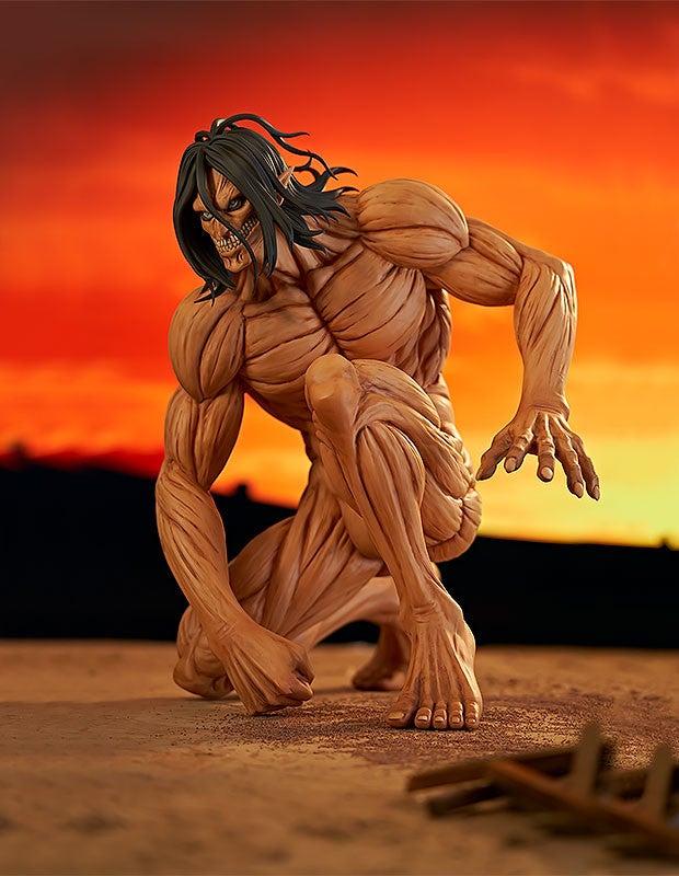 Good Smile Company POP UP PARADE Attack on Titan Eren Yeager Attack Titan Ver. XL Size Complete Figure
