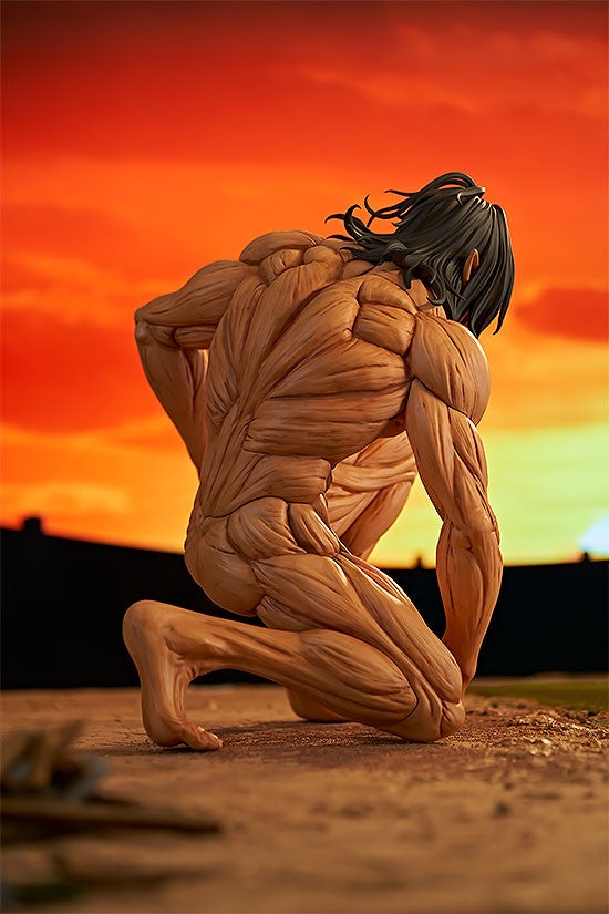 Good Smile Company POP UP PARADE Attack on Titan Eren Yeager Attack Titan Ver. XL Size Complete Figure