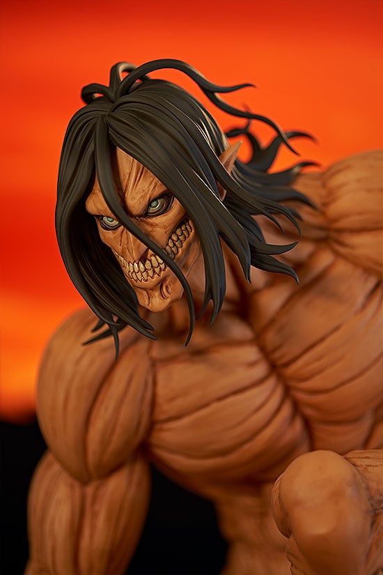 Good Smile Company POP UP PARADE Attack on Titan Eren Yeager Attack Titan Ver. XL Size Complete Figure