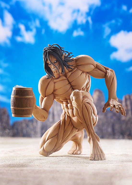 Good Smile Company POP UP PARADE Attack on Titan Eren Yeager: Attack Titan (Worldwide After Party Ver.) Complete Figure official product photo