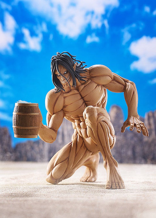 Good Smile Company POP UP PARADE Attack on Titan Eren Yeager: Attack Titan (Worldwide After Party Ver.) Complete Figure official product photo