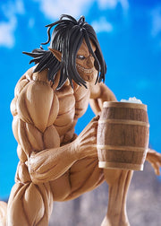 Good Smile Company POP UP PARADE Attack on Titan Eren Yeager: Attack Titan (Worldwide After Party Ver.) Complete Figure official product photo