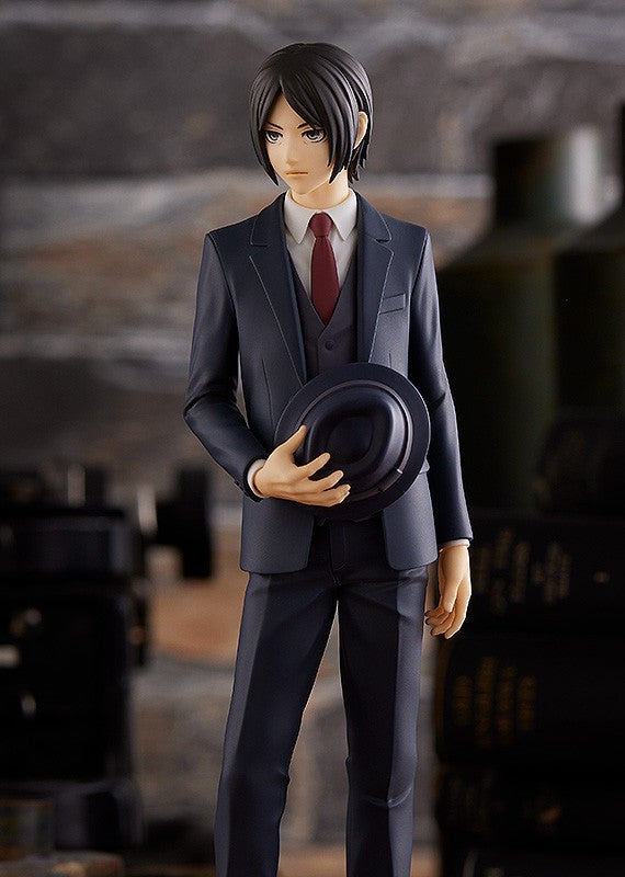 Good Smile Company POP UP PARADE Attack on Titan Eren Yeager: Suit Ver. Complete Figure official product photo