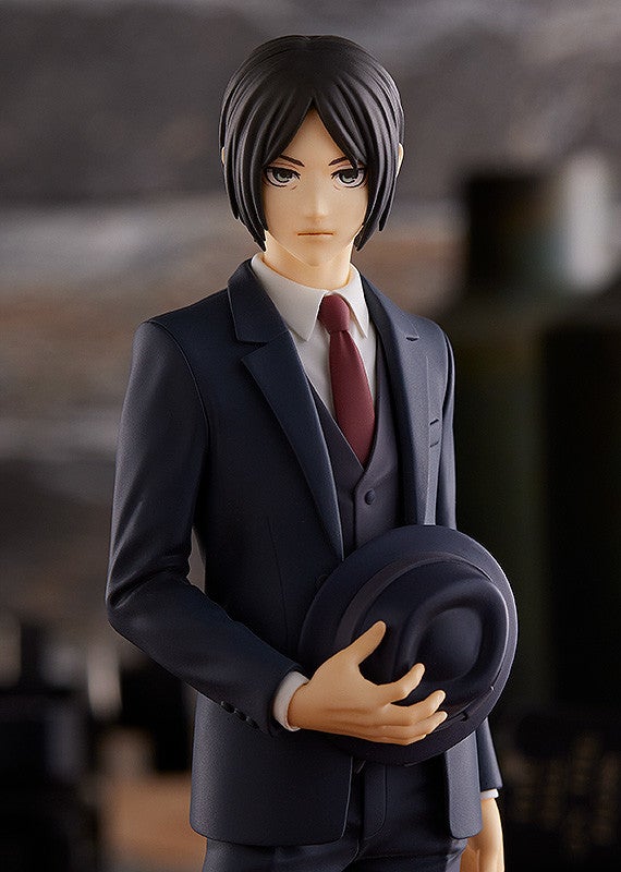 Good Smile Company POP UP PARADE Attack on Titan Eren Yeager: Suit Ver. Complete Figure official product photo