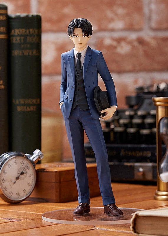 Good Smile Company POP UP PARADE Attack on Titan Levi: Suit Ver. Complete Figure official product photo