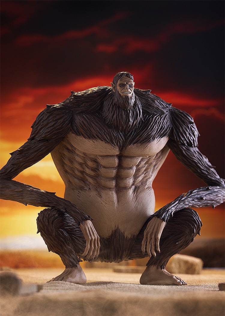 Good Smile Company POP UP PARADE Attack on Titan Zeke Yeager: Beast Titan Ver. L Size Complete Figure official product photo