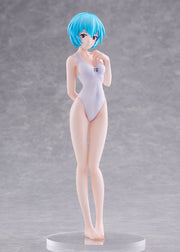 POP UP PARADE BEACH QUEENS Evangelion Rei Ayanami One-Piece Style L Size Complete Figure official product image