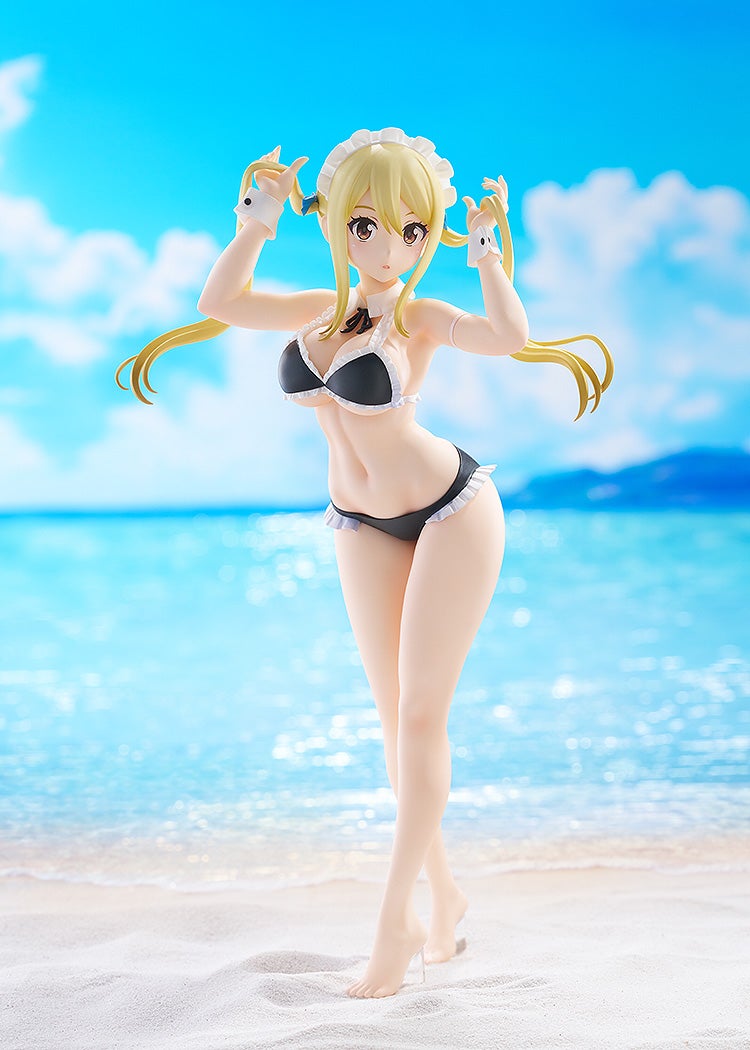 Good Smile Company POP UP PARADE BEACH QUEENS Fairy Tail Lucy Heartfilia: Virgo Form Swimsuit Ver. L Size Complete Figure official product photo