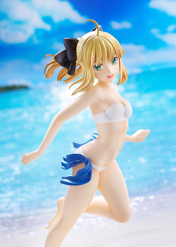 WAVE POP UP PARADE BEACH QUEENS Fate/stay night Saber Lily L Size Complete Figure official product photo