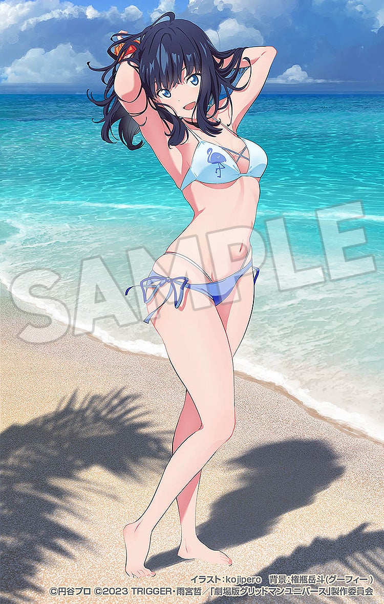 WAVE POP UP PARADE BEACH QUEENS Gridman Universe Rikka Takarada L Size Complete Figure official product photo