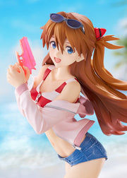 Good Smile Company POP UP PARADE BEACH QUEENS Neon Genesis Evangelion Asuka Shikinami Langley L Size Complete Figure official product photo