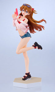 Good Smile Company POP UP PARADE BEACH QUEENS Neon Genesis Evangelion Asuka Shikinami Langley L Size Complete Figure official product photo