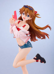 Good Smile Company POP UP PARADE BEACH QUEENS Neon Genesis Evangelion Asuka Shikinami Langley L Size Complete Figure official product photo