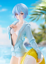 Good Smile Company POP UP PARADE BEACH QUEENS Neon Genesis Evangelion Rei Ayanami L Size Complete Figure official product photo